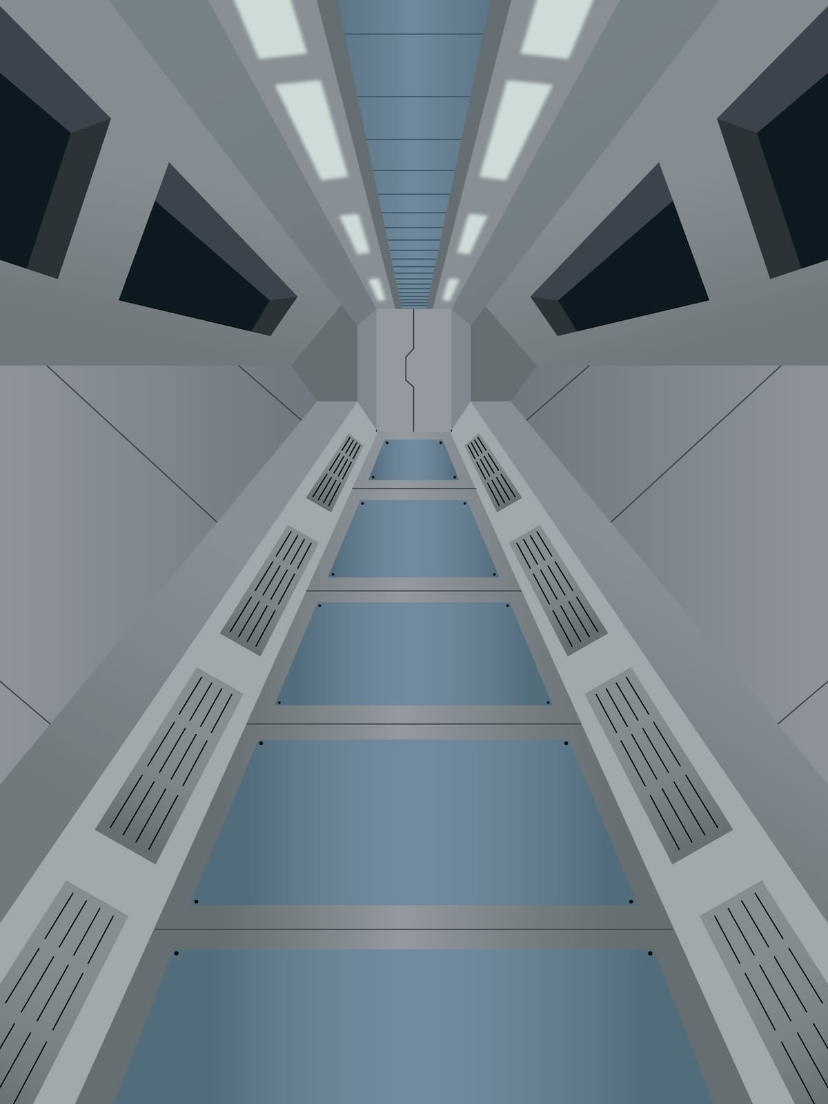 Sci-Fi Hallway